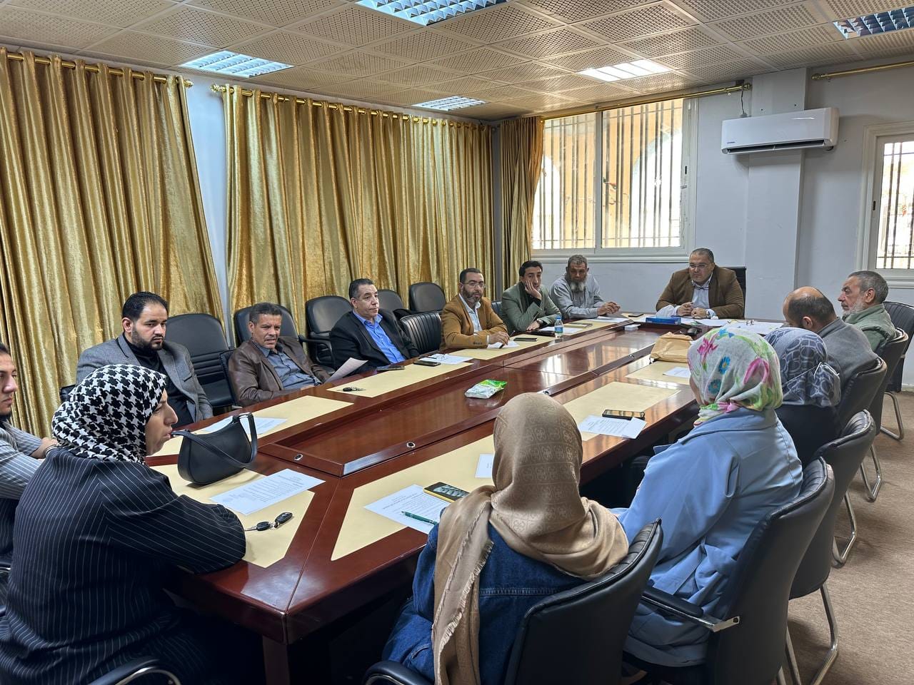 College of Medicine, Sabratha Sunday, March 10, 2024, The second regular meeting of the College Council